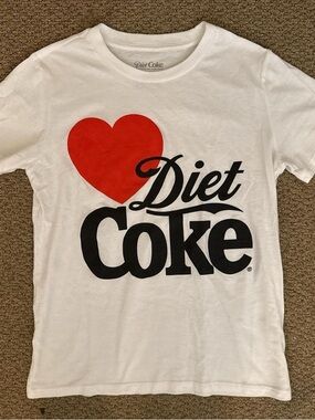 Diet Coke T-shirt size small coquette